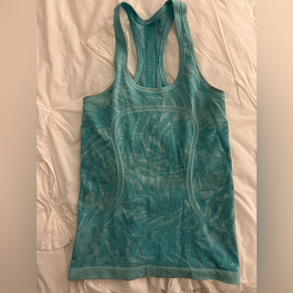 Lululemon blue swiftly tech tank!